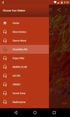 Electronic Music Radio Full Free android App screenshot 0