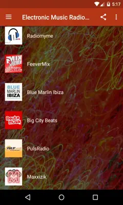 Electronic Music Radio Full Free android App screenshot 2