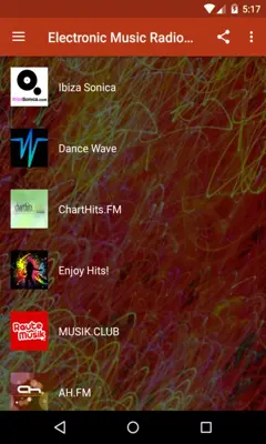 Electronic Music Radio Full Free android App screenshot 3